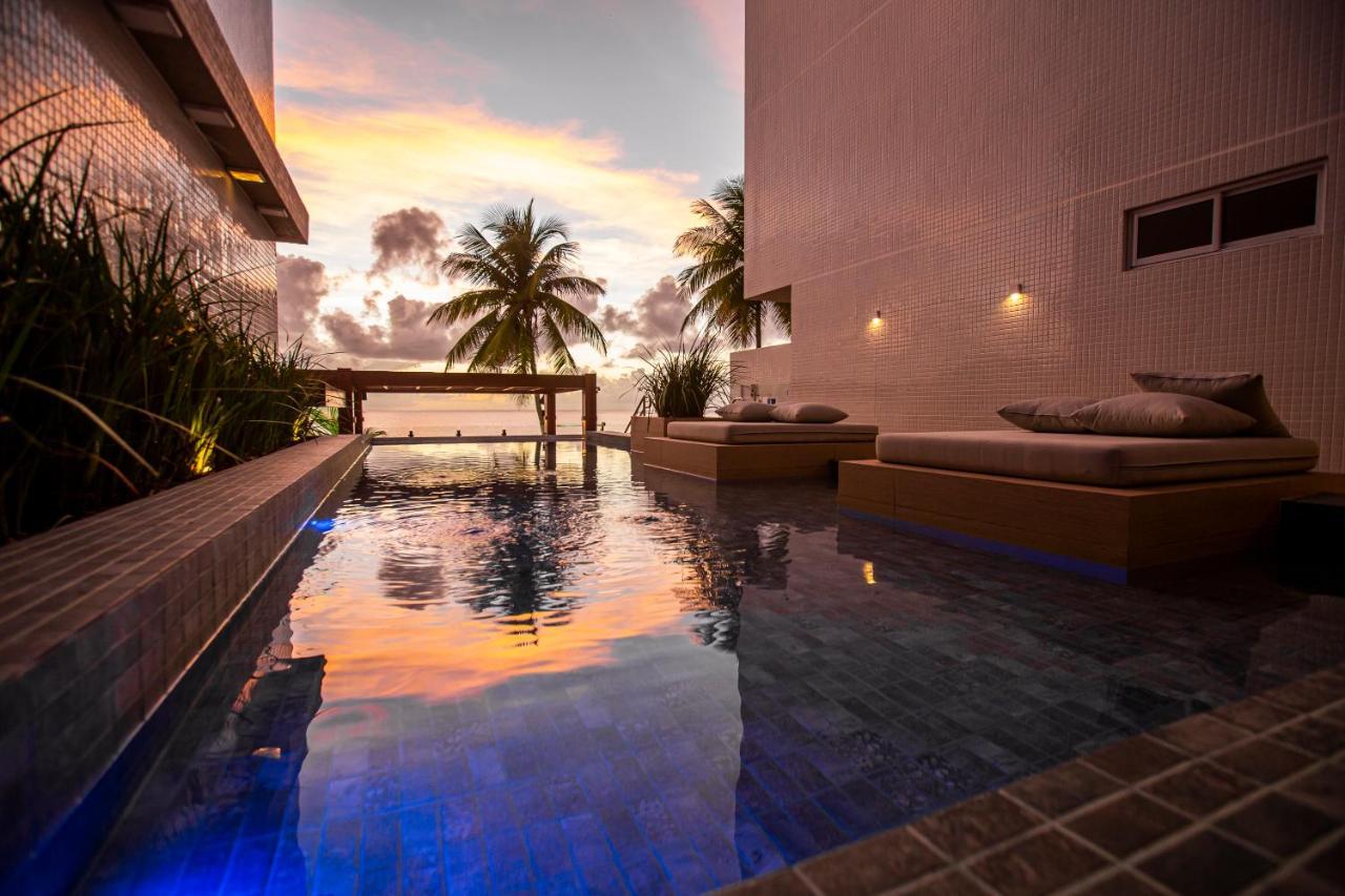 Apartamento Com Jacuzzi Na Beira Mar De Joao Pessoa No Branco Haus Eksteriør bilde