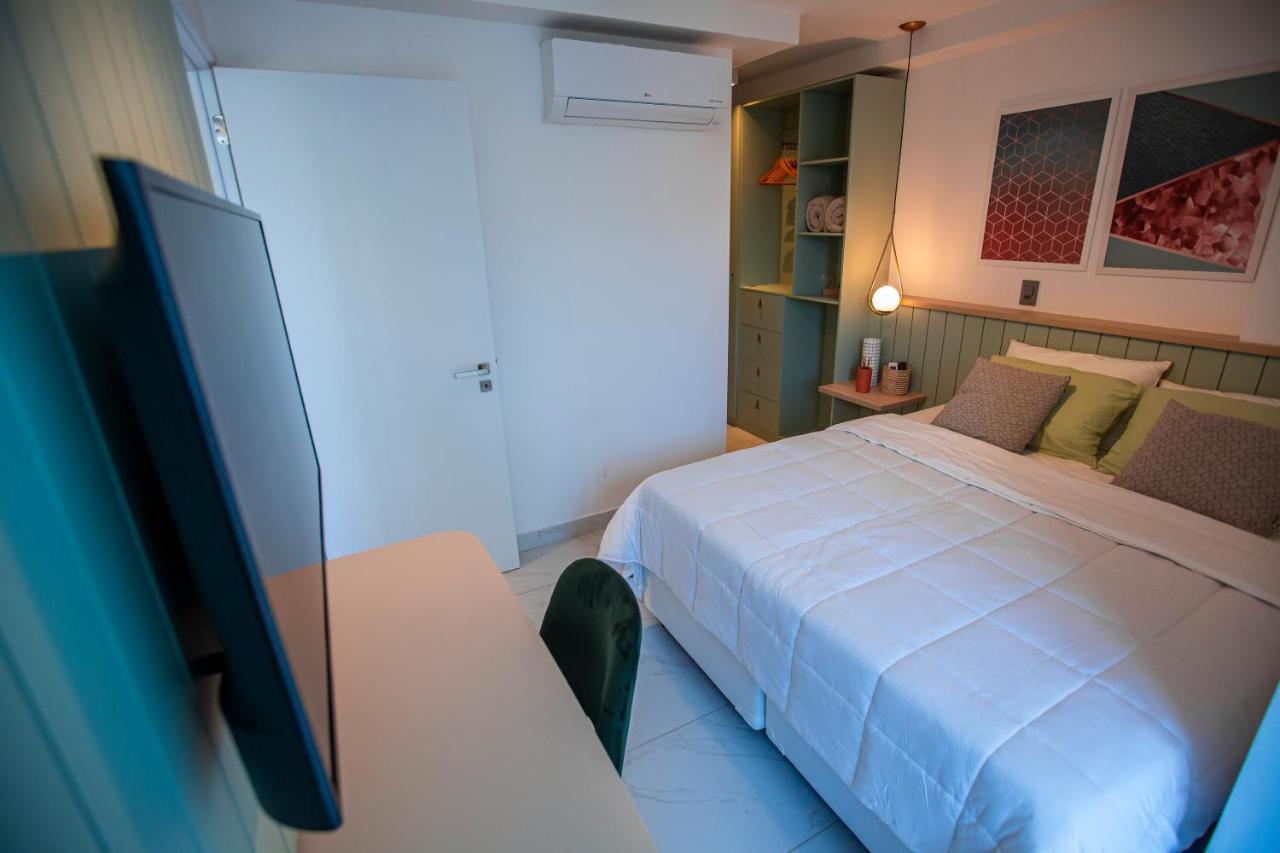 Apartamento Com Jacuzzi Na Beira Mar De Joao Pessoa No Branco Haus Eksteriør bilde