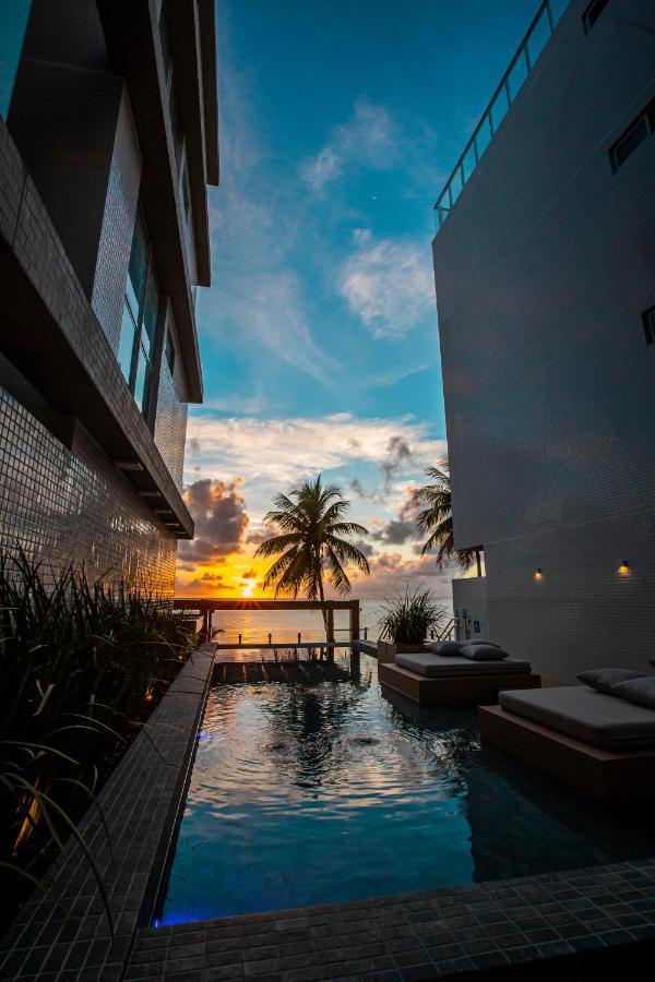 Apartamento Com Jacuzzi Na Beira Mar De Joao Pessoa No Branco Haus Eksteriør bilde