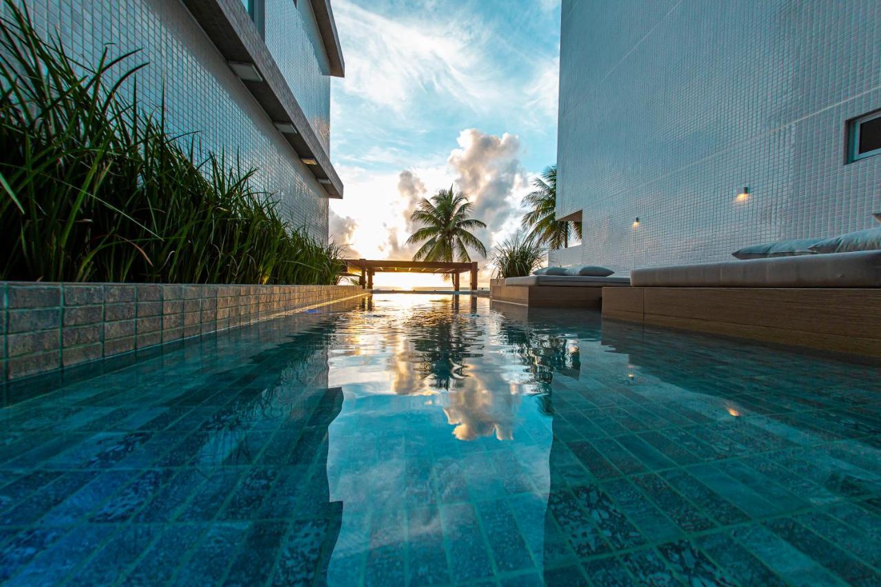 Apartamento Com Jacuzzi Na Beira Mar De Joao Pessoa No Branco Haus Eksteriør bilde