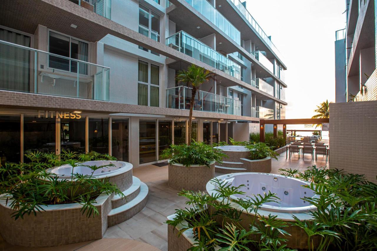 Apartamento Com Jacuzzi Na Beira Mar De Joao Pessoa No Branco Haus Eksteriør bilde